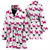 Amazing Walking Cats Print Women's Bath Robe
