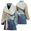 Waterdrop Print Women's Bath Robe