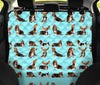 Basset Hound Dog Pattern Print Pet Seat covers