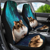 Campbell's Dwarf Hamster Print Car Seat Covers