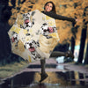 Cute Dalmatian Print Umbrellas