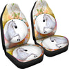 Lipizzan Horse Print Car Seat Covers