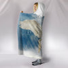 Lovely Unicorn Print Hooded Blanket