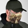 Cute Boerboel Print Face Mask
