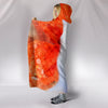 Lovely White Persian Cat Print Hooded Blanket