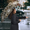 Boxer Dog Pattern Print Umbrellas