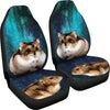 Campbell's Dwarf Hamster Print Car Seat Covers