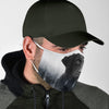 Lovely Flat Coated Retriever Print Face Mask