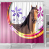 Kiger Mustang Horse Print Shower Curtain