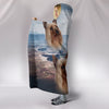 Cute Australian Silky Terrier Print Hooded Blanket