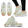 Cute Shih Poo Dog Print Sneakers