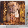 Bordeaux Mastiff Print Shower Curtains