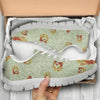 Cute Shih Poo Dog Print Sneakers