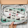 Portuguese Water Dog Patterns Print Sneakers