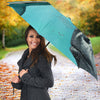 King Kong vs Shark Print Umbrellas