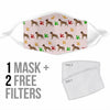 Bullmastiff Patterns Print Face Mask