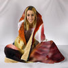 Lovely Bull Terrier Print Hooded Blanket