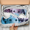 Dalmatian Dog On Colourful Print Running Shoes- Limited Edition