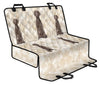 Lovely Weimaraner Print Pet Seat Covers