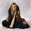 Leopard Print Hooded Blanket