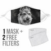 Cute Berger Picard Print Face Mask