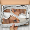 Cute Rhodesian Ridgeback Print Running Shoes