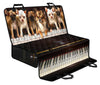 Chihuahua On Piano Print Pet Seat Covers