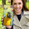 Lovely Catalina Macaw Print Women's Leather Wallet