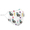 Chartreux Cat Patterns Print Face Mask