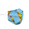 Cute Parrots Patterns Print Face Mask