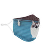 Cute Munchkin Cat Print Face Mask