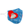 Ragdoll Cat Love Print Face Mask