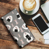 Cardigan Welsh corgi Print Women's Leather Wallet