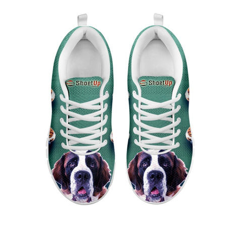 Amazing St. Bernard DogWomen's Running ShoesFor 24 Hours Only