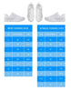 Brussels Griffon On Deep Skyblue Print Running Shoes For Women