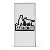 Save The Dog Love Print Women's Leather Wallet