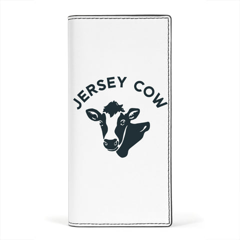 Jersey Cow Print Women's Leather Wallet