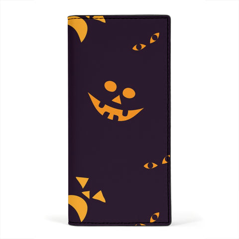 Halloween Print Women's Leather Wallet