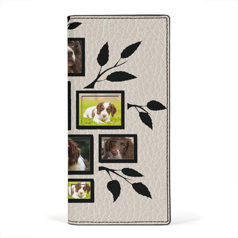 English Springer Spaniel Art Print Women's Leather Wallet