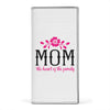 MOM DAD Print Women's Leather Wallet