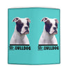 Mr. Bulldog Print Women's Leather Wallet