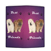 Chow Chow Best Friends Women's Leather Wallet