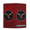 Ankole-Watusi Cattle (Cow) Print Women's Leather Wallet