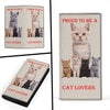 Proud To Be A Cat Lovers Print Women's Leather Wallet