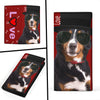 Bernese Mountain Dog Love Print Women's Leather Wallet