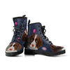 New English Springer Spaniel Print Boots For Women/Men