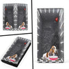 Basset Hound With Bowl Print Women's Leather Wallet