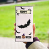 Happy Halloween Print Women's Leather Wallet