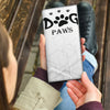 Dog Paws Print Women's Leather Wallet