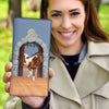 American Paint Horse Print Women's Leather Wallet